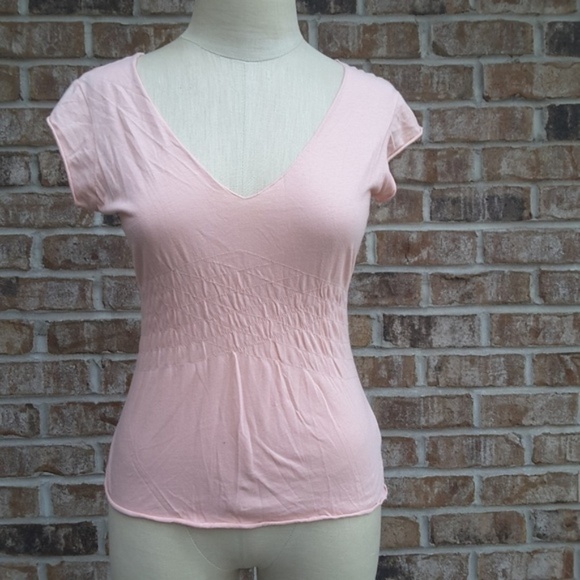 Free People 100% Cotton Short Sleeves Top - Picture 1 of 5